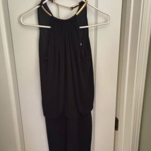 Black cocktail dress